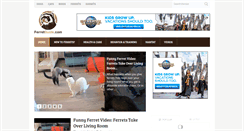 Desktop Screenshot of ferretguide.com